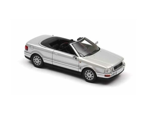 Neo 43371 AUDI CABRIO SILVER 1/43 Modellino