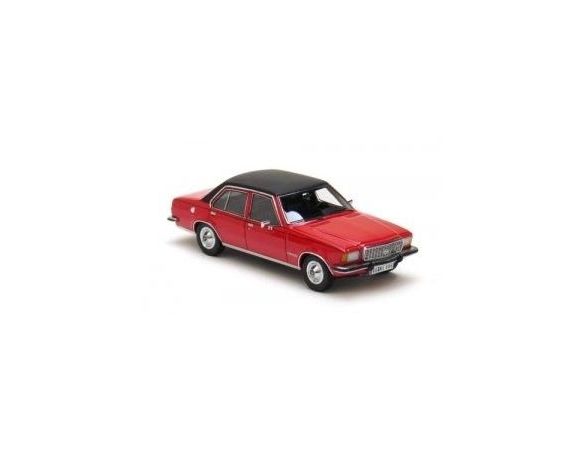 Neo 43686 OPEL COMMODORE B 4-DOOR RED BLACK Modellino