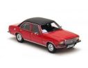 Neo 43686 OPEL COMMODORE B 4-DOOR RED BLACK Modellino