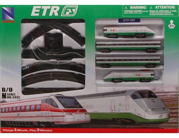 New Ray NY08463 TRENO ETR 500 SCALA N A BATT.C/ROTAIE Modellino