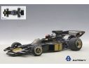 Auto Art / Gateway AA87328 LOTUS 72E E.FITTIPALDI 1973 N.1 C/FIGURINO PILOTA 1:18 Modellino