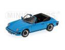 Minichamps PM100063032 PORSCHE 911 CARR.CABR.'83 BLUE 1:18 Modellino