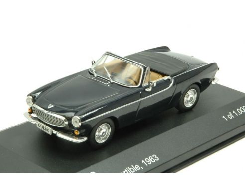White Box WB196 VOLVO P1800 CONVERTIBLE 1963 BLACK 1:43 Modellino