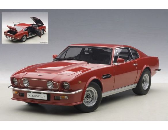 Auto Art / Gateway AA70222 ASTON MARTIN V8 VANTAGE 1985 RED 1:18 Modellino