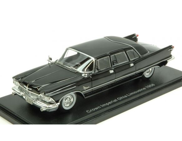 Neo Scale Models NEO46265 CROWN IMPERIAL GHIA LIMOUSINE 1958 BLACK 1:43 Modellino