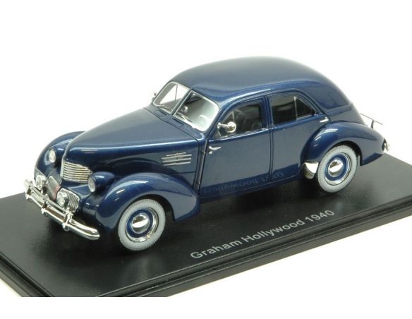 Neo Scale Models NEO46610 GRAHAM HOLLYWOOD 1940 BLUE 1:43 Modellino