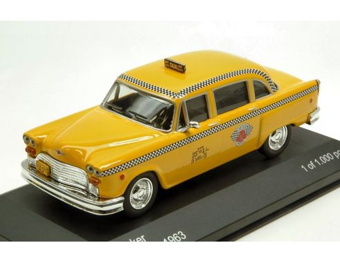 White Box WB194 CHECKER MARATHON 1963 NEW YORK TAXI 1:43 Modellino