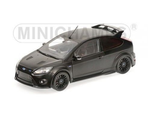 Minichamps PM100080000 FORD FOCUS RS 500 2011 MATT BLACK 1:18 Modellino
