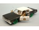 Greenlight GREEN84011B DODGE MONACO 1974 BLUES BROTHERS 1980 GREEN WHEELS (LIMITED) 1:24 Modellino