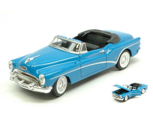 Welly WE9411BL BUICK SKYLARK 1953 BLUE 1:24 Modellino