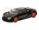 Minichamps PM100110842 BUGATTI VEYRON SUPER SPORT 2010 BLACK METALLIC 1:18 Modellino