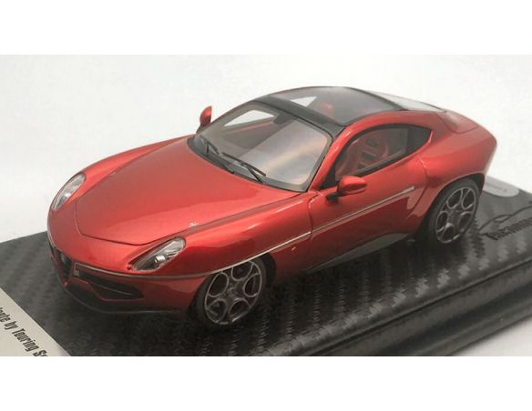 Tecnomodel TMD43EX03A ALFA ROMEO DISCO VOLANTE TOURING 2014 RED/GOLD LIM.150 1:43 Modellino