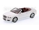 Minichamps PM100139032 BENTLEY CONTINENTAL GTC WHITE 1:18 Modellino