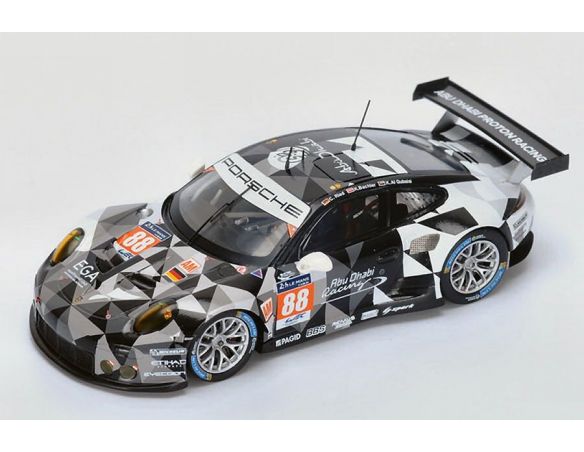 Spark Model S18197 PORSCHE 911 RSR N.88 DNF LM 2015 C.RIED-K.BACHLER-K.AL QUBAISI 1:18 Modellino