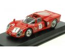 Best Model BT9647 ALFA ROMEO 33.2 LE MANS TEST 1968 BIANCHI-ZECCOLI-GROSSELIN-TROSCH 1:43 Modellino