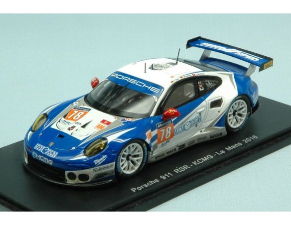 Spark Model S5140 PORSCHE 911 RSR N.78 41th LM 2016 C.RIED-W.HENZLER-J.CAMATHIAS 1:43 Modellino