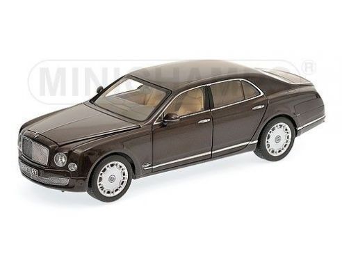 Minichamps PM100139905 BENTLEY MULSANNE 2010 ARABICA OVER BURNT OAK 1:18 Modellino