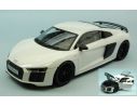 Maisto MI38135W AUDI R8 V10 PLUS 2015 WHITE EXCLUSIVE SERIES 1:18 Modellino