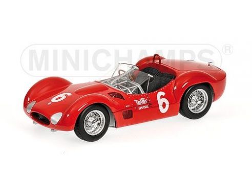 Minichamps PM100611206 MASERATI TIPO 61 N.6 MEADOW.1961 1:18 Modellino