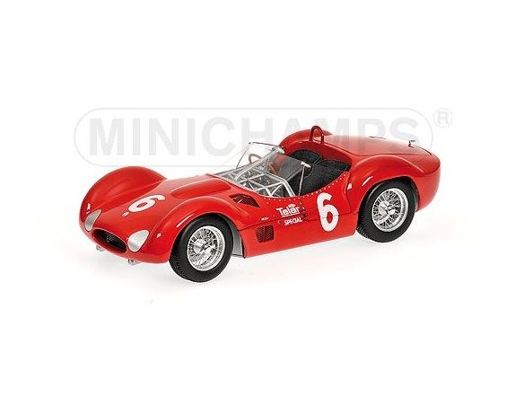 Minichamps PM100611206 MASERATI TIPO 61 N.6 MEADOW.1961 1:18 Modellino