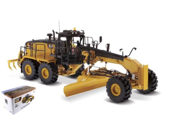 Diecast Master DM85521 CAT 18M3 MOTOR GRADER 1:50 Modellino