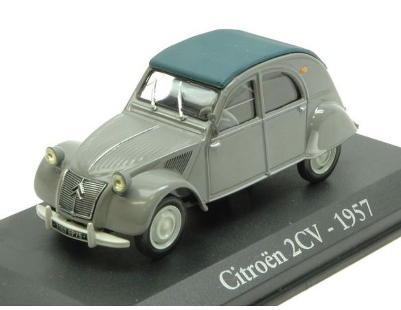 Modellino EDI002 CITROEN 2CV 1957 ASH GREY 1:43 Modellino