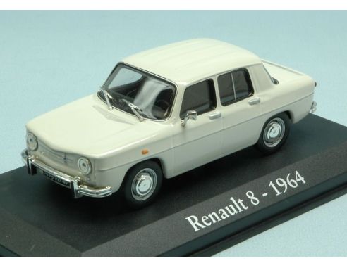 Modellino EDI012 RENAULT 8 1964 WHITE 1:43 Modellino