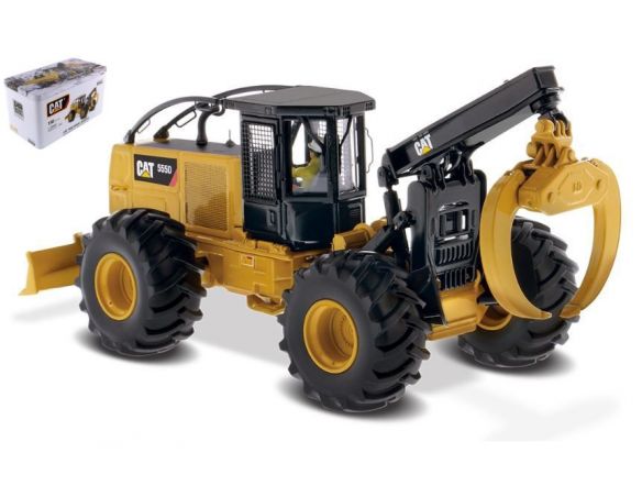 Diecast Master DM85932 CAT 555D WHEEL SKIDDER 1:50 Modellino