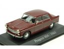 Modellino EDI019 PEUGEOT 404 1965 AMARANT 1:43 Modellino