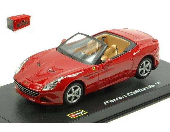 BBURAGO BU36903R FERRARI CALIFORNIA T OPEN 2014 RED SIGNATURE 1:43 Modellino