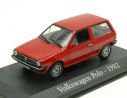 Modellino EDI026 VW POLO 1982 RED 1:43 Modellino