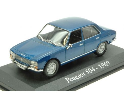 Modellino EDI031 PEUGEOT 504 1969 METALLIC BLUE 1:43 Modellino