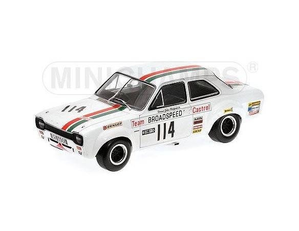 Minichamps PM100718114 FORD ESCORT I RS 1600 N. 114 WINNER BRANDS HATCH 1971 1:18 Auto Competizione