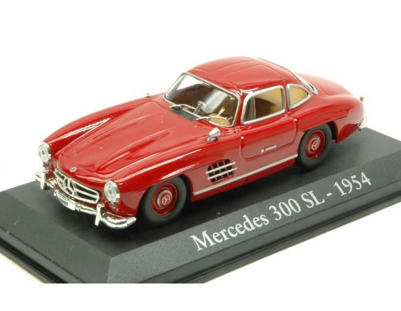Modellino EDI029 MERCEDES 300 SL 1954 RED 1:43 Modellino