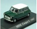 Modellino EDI003 MINI COOPER S 1967 GREEN W/WHITE ROOF 1:43 Modellino