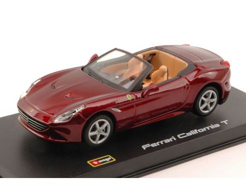 BBURAGO BU36903AM FERRARI CALIFORNIA T OPEN 2014 AMARANT METALLIC SIGNATURE 1:43 Modellino