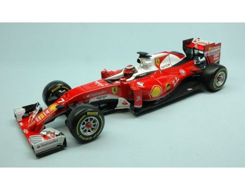 BBURAGO BU16802RR FERRARI SF16-H F1 K.RAIKKONEN 2016 N.7 RAY BAN VERSION 1:18 Modellino