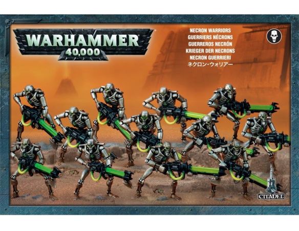Games Workshop Warhammer 49-06 NECRON GUERRIERI Personaggi Modellino