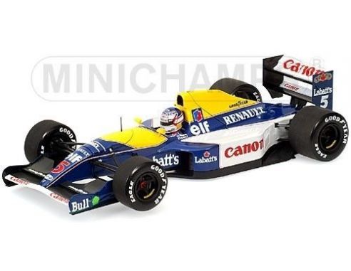 Minichamps PM100910005 WILLIAMS N.MANSELL 1991 1:18 Formula 1 Modellino