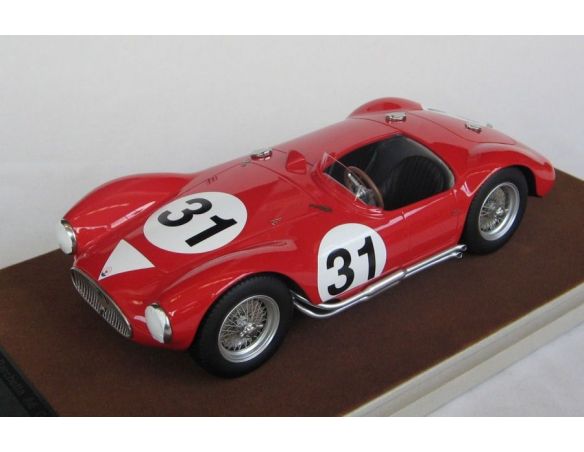 Tecnomodel TMD1844D MASERATI A6 GCS N.31 DNF LE MANS 1955 F.GIARDINI-C.TOMASI 1:18 Modellino