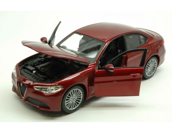 BBURAGO BU21080R ALFA ROMEO GIULIA 2016 RED 1:24 Modellino