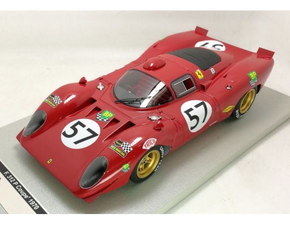 Tecnomodel TMD1835F FERRARI 312 P N.57 NC LM 1970 T.ADAMOWICZ-C.PARSONS LIM.100 1:18 Modellino