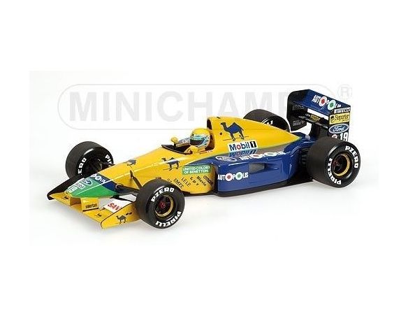 Minichamps PM100910019 BENETTON R.MORENO 1991 1:18 Modellino