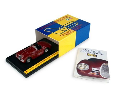 Brumm BMS0306 AUTO AVIO 815 1940 CAVALLINI IN PISTA 2003 1:43 Modellino