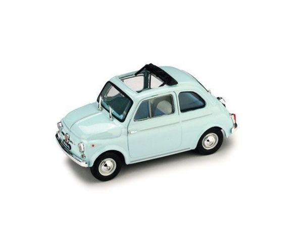 Brumm BM0404-06 FIAT 500 D APERTA 1960 ACQUAMARINA 1:43 Modellino