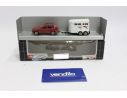 DICKIE 331-5536 AUTO CON RIMORCHIO DIE CAST Modellino SCATOLA ROVINATA