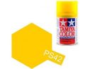 Tamiya Bomboletta Spray PS42 TRANSLUCENT YELLOW Color Per Policarbonato