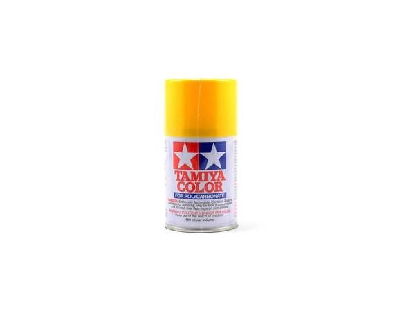 Tamiya Bomboletta Spray PS6 YELLOW Color Per Policarbonato