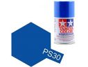Tamiya Bomboletta Spray PS30 BRILLIANT BLUE Color Per Policarbonato