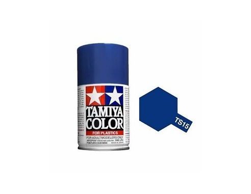 Tamiya Bomboletta Spray TS15 BLUE Color Per Plastics